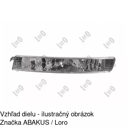 Predná smerovka 6026194E /POLCAR/ - obr. 2