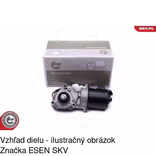 Motorček stieračov 6026SWP1 /POLCAR/ - obr. 2