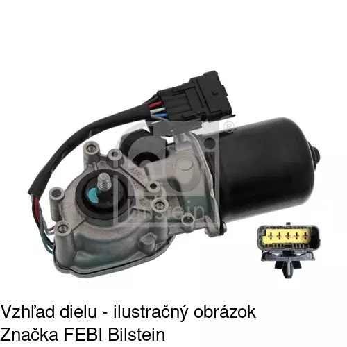Motorček stieračov 6026SWP1 /POLCAR/ - obr. 4