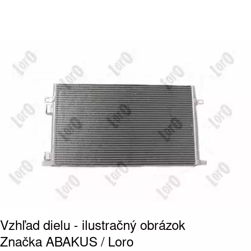 Chladiče klimatizácie 6032K8C2S /POLCAR/ - obr. 4