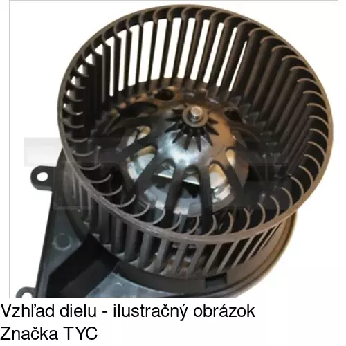 Ventilátory kúrenia 6033NU1X /POLCAR/