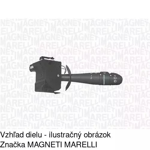 Združený prepínač POLCAR 6037PZW1