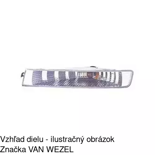 Predná smerovka 6042191E /POLCAR/ - obr. 3