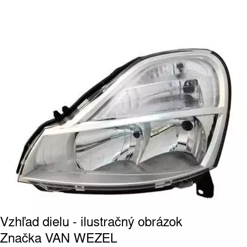 Hlavný reflektor 605809-V /POLCAR/ - obr. 5