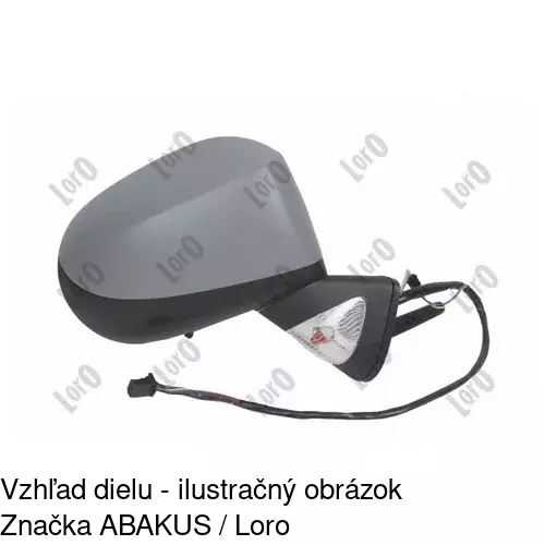 Vonkajšie zrkadlo 6058524M /POLCAR/ - obr. 1