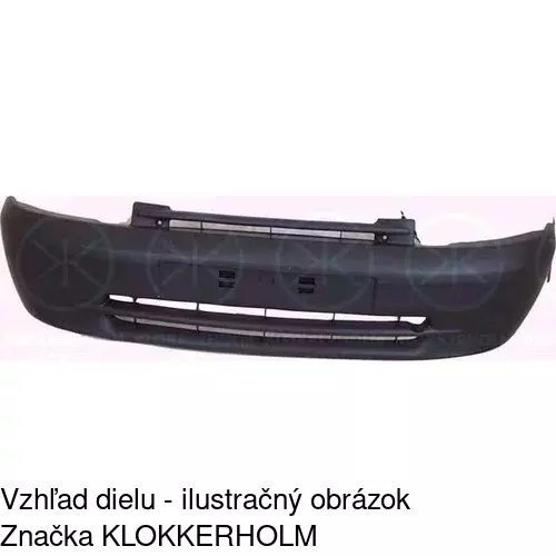 Predný nárazník POLCAR 606007