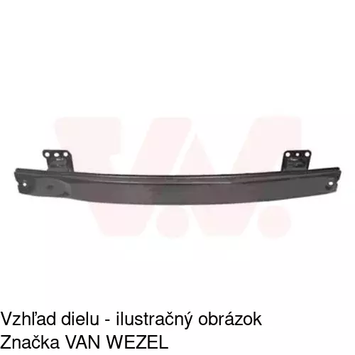 Výstuha nárazníka 60620713 /POLCAR/ - obr. 1