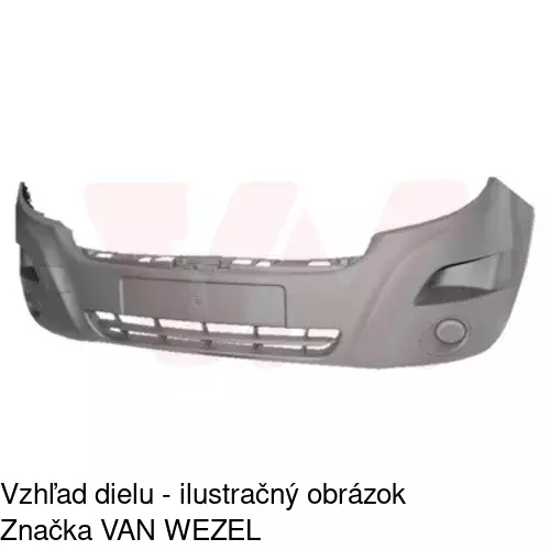 Predný nárazník 60N107-1 /POLCAR/ - obr. 2