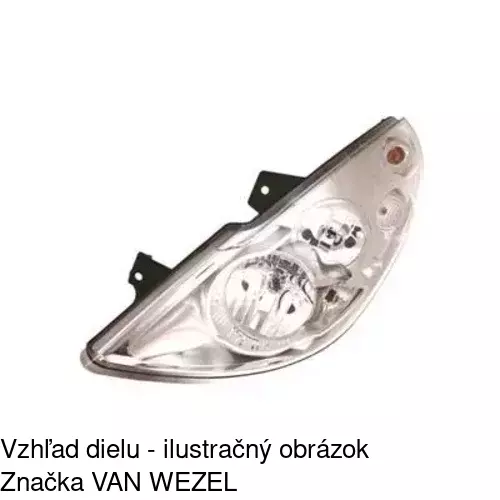 Hlavný reflektor 60N1090E /POLCAR/ - obr. 5