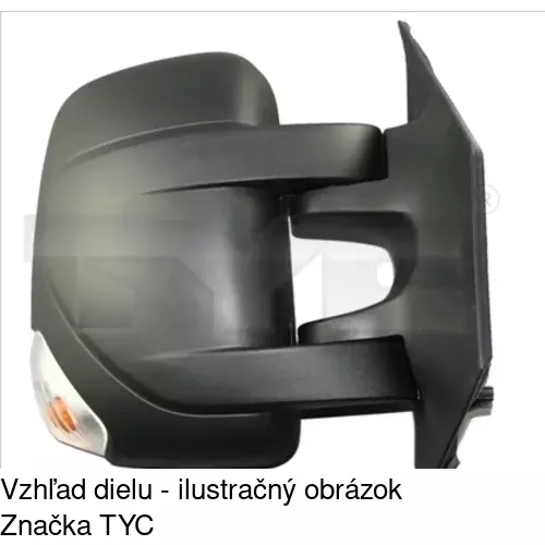 Vonkajšie zrkadlo 60N1521M /POLCAR/ - obr. 1