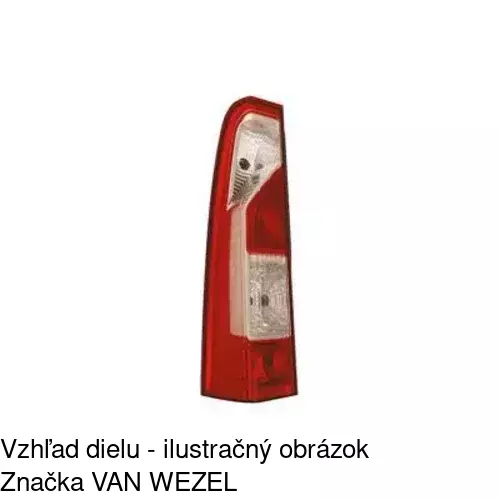 Zadné svetlo 60N1871E /POLCAR/ - obr. 3
