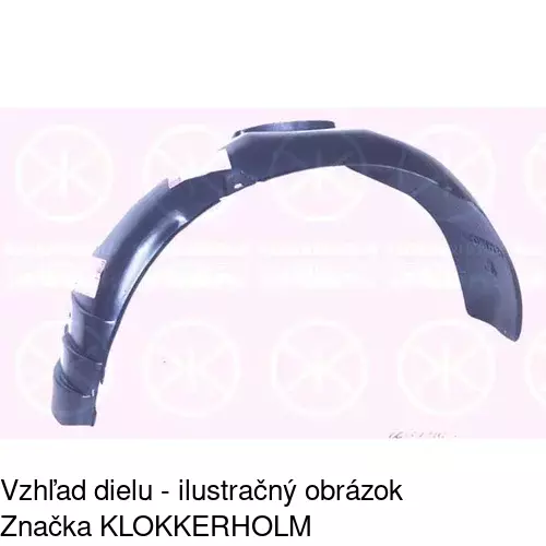 Podblatník (plast) POLCAR 6713FL1Q