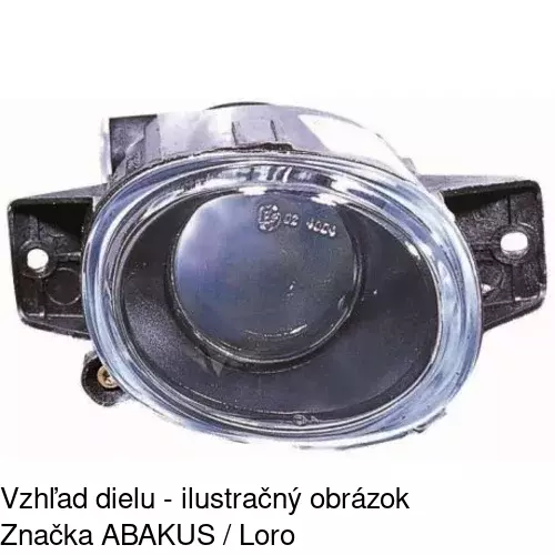 Hmlové svetlo - predné 672230-V /POLCAR/ - obr. 1