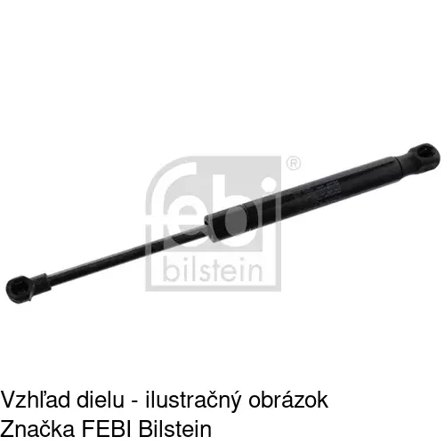 Plynová pružina 6730AB1 /POLCAR/ - obr. 1