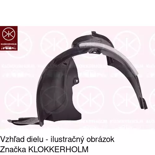 Podblatník (plast) 6732FP1T /POLCAR/ - obr. 1