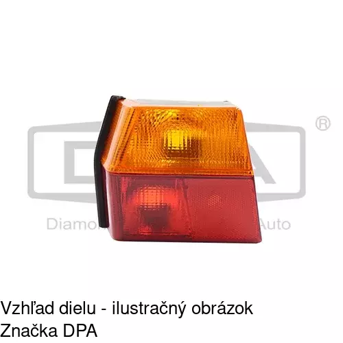 Zadné svetlo 690087-E /POLCAR/