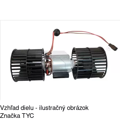 Ventilátory kúrenia POLCAR 6910NU1X