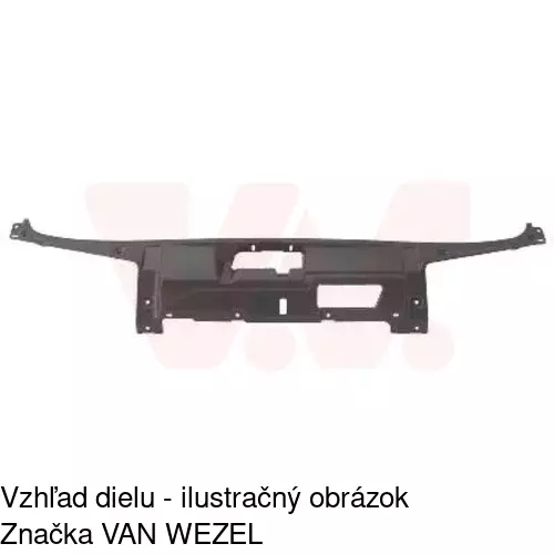 Horný nosník predného čela 691304 /POLCAR/ - obr. 3