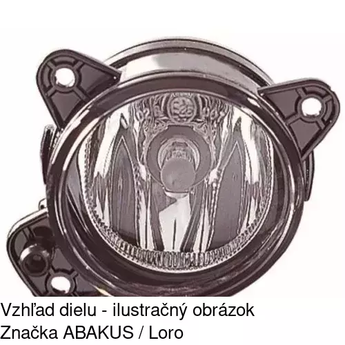 Hmlové svetlo - predné 6913292H /POLCAR/ - obr. 4