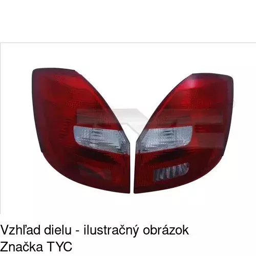 Zadné svetlo POLCAR 691587-E