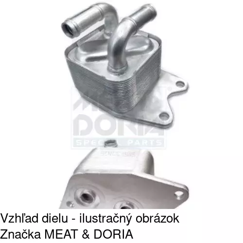 Chladiče oleja 6915L8-1 /POLCAR/ - obr. 2