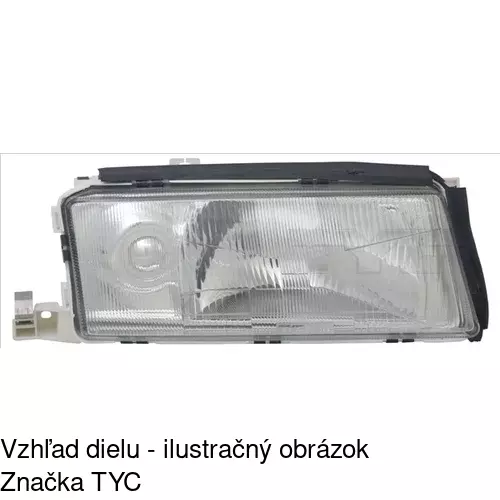 Hlavný reflektor POLCAR 6920093E