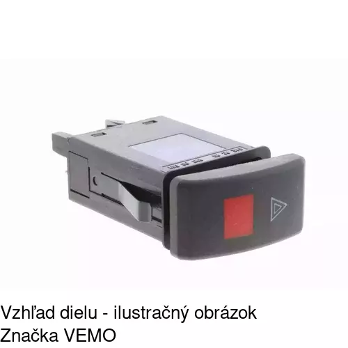 Spínač núdzových svetiel 6920P-31 /POLCAR/ - obr. 2