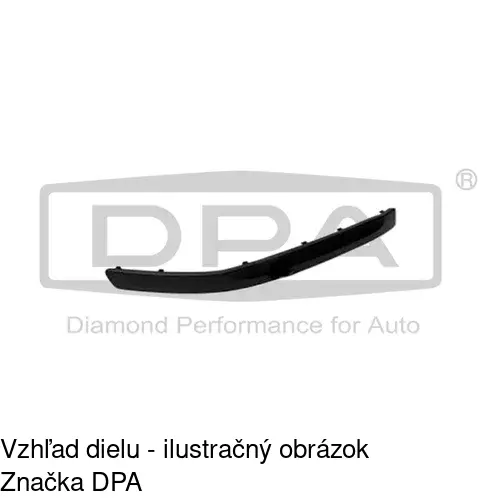 Lišta nárazníka 692207-5 /POLCAR/ - obr. 1