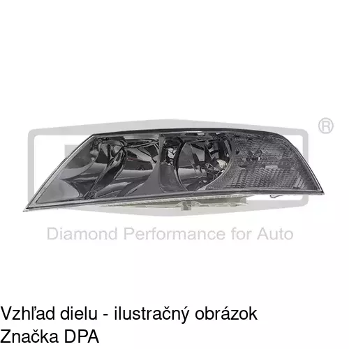 Hlavný reflektor 692210-T /POLCAR/ - obr. 3