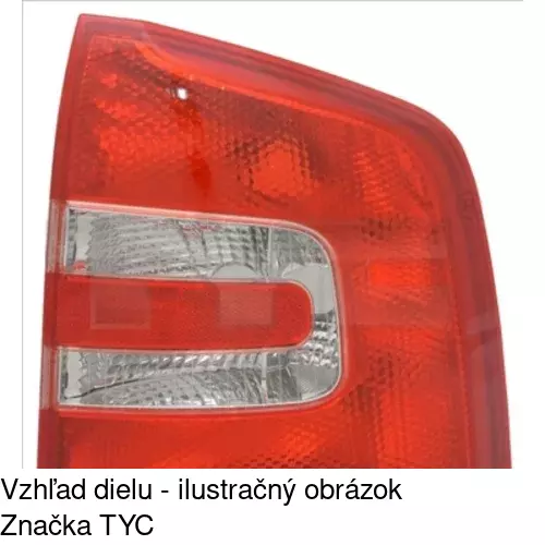 Zadné svetlo POLCAR 6922881E