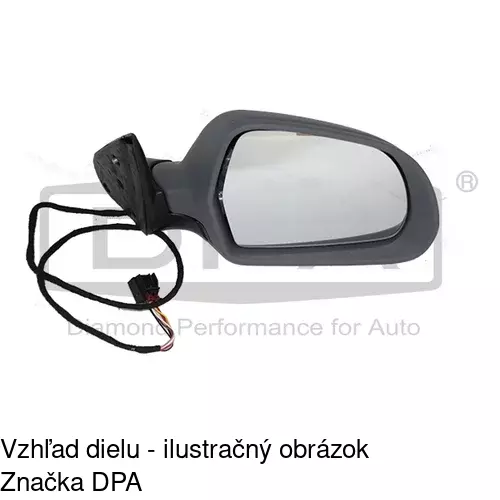 Vonkajšie zrkadlo 6923524M /POLCAR/ - obr. 3