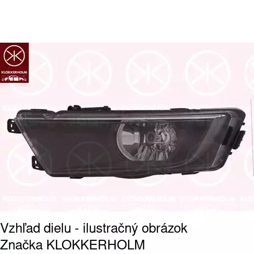 Hmlové svetlo - predné 69C1302E /POLCAR/ - obr. 4