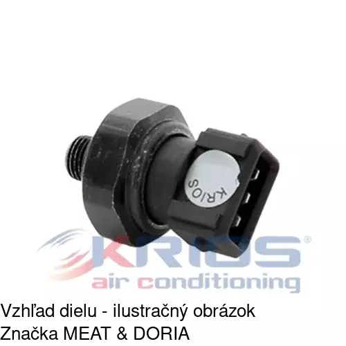Čidlo klimatizácie 6ZL351028161 /POLCAR/ - obr. 2