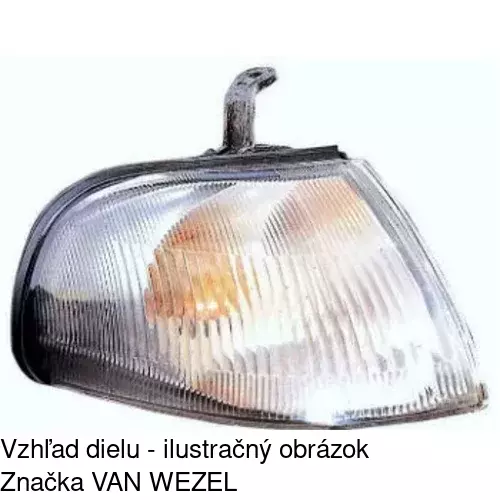 Predná smerovka 720620-E /POLCAR/ - obr. 2
