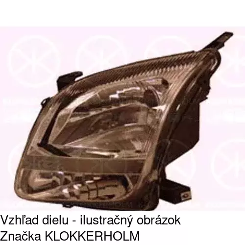 Hlavný reflektor 7420091E /POLCAR/ - obr. 1