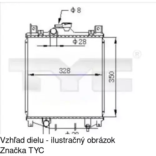 Chladiče vody 742208A1 /POLCAR/ - obr. 4