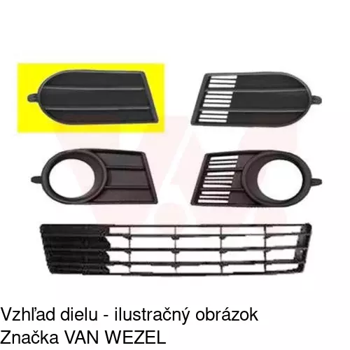 Kryt v nárazníku 7423276J /POLCAR/ - obr. 1