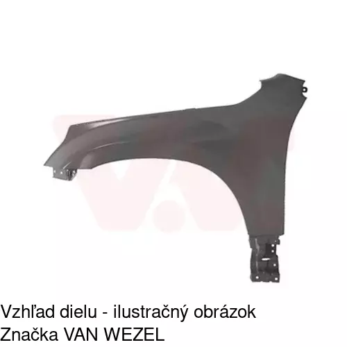 Predný blatník 742601 /POLCAR/ - obr. 1