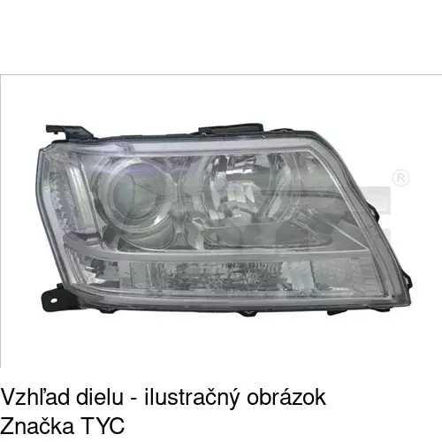 Hlavný reflektor POLCAR 7426101E