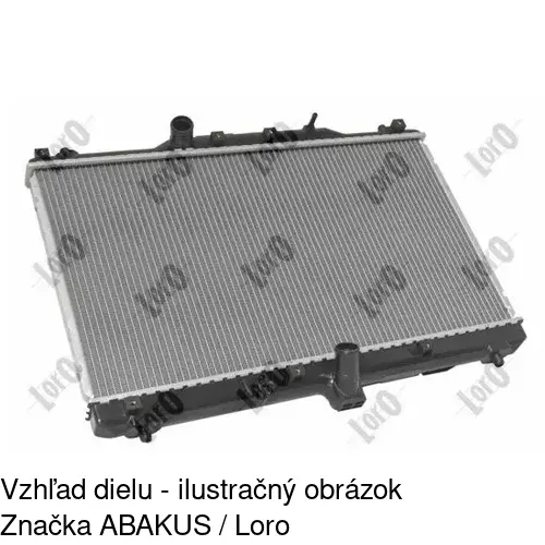 Chladiče vody 7435084K /POLCAR/ - obr. 1