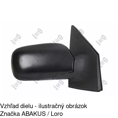 Vonkajšie zrkadlo 8103521M /POLCAR/ - obr. 2