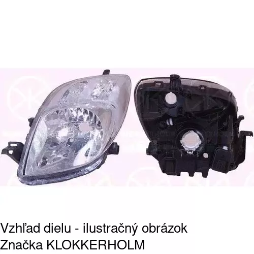 Hlavný reflektor 810510-V /POLCAR/ - obr. 3