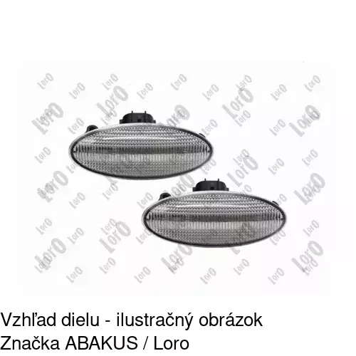 Bočná smerovka 8105195E /POLCAR/ - obr. 4