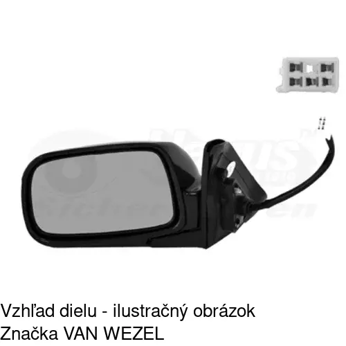 Vonkajšie zrkadlo 8112515E /POLCAR/ - obr. 1