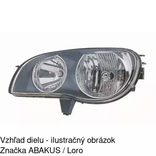 Hlavný reflektor POLCAR 8113091E