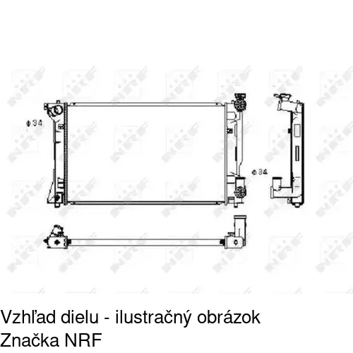 Chladiče vody POLCAR 8125081K