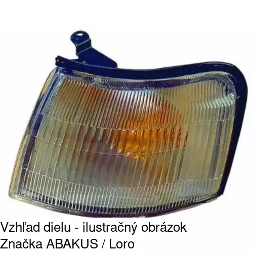 Predná smerovka POLCAR 814219