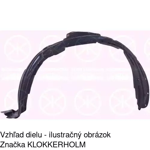 Podblatník (plast) POLCAR 8146FP-1