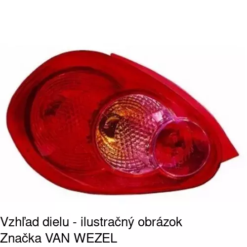 Zadné svetlo 815387-U /POLCAR/ - obr. 1