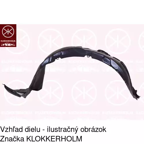 Podblatník (plast) 8159FL1T /POLCAR/